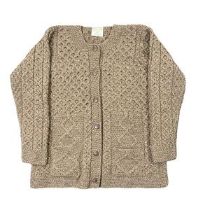 KILRONAN KNITWEAR Vintage 100% Wool Cardigan